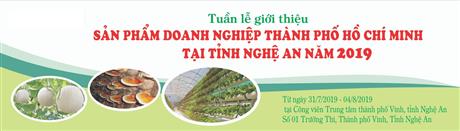 Khảo sát nhu cầu, hỗ trợ kết nối tại "Tuần lễ giới thiệu sản phẩm doanh nghiệp Thành phố Hồ Chí Minh tại tỉnh Nghệ An năm 2019"